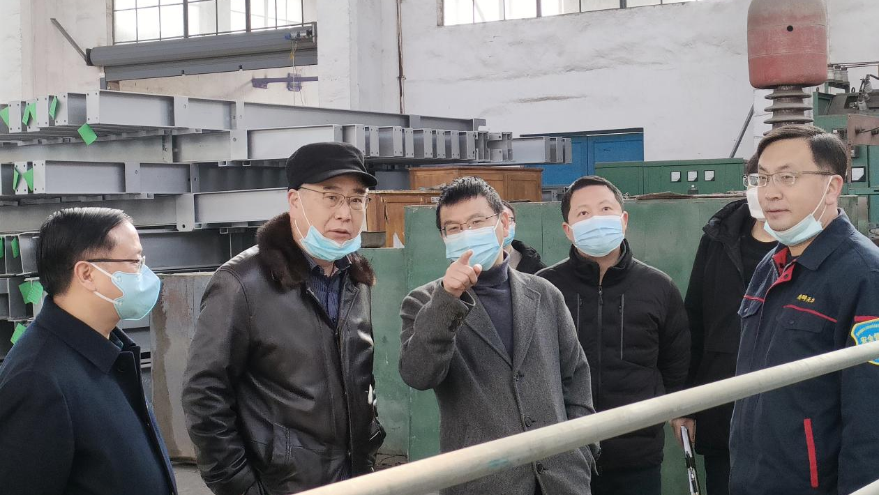 市工投公司党委副书记、总司理唐建一行赴机电集团下属子公司开展春节节后复工复产检查等事情督导并调研指导生产谋划事情_抖圈